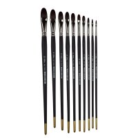 Lang Öl- u. Acrylpinsel Katzenzunge Serie 1300