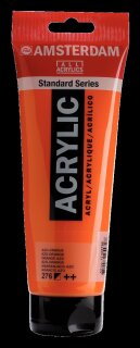 Amsterdam Acrylfarbe 250 ml Azo Orange 276