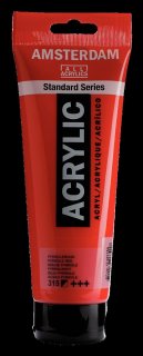 Amsterdam Acrylfarbe 250 ml Pyrrolrot 315