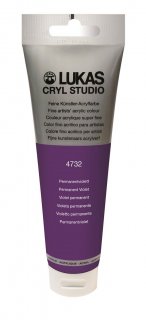Lukas Cryl Studio permanentviolett 125 ml