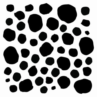 Schablone TCW Dinas Messy Circles 30 x 30 cm
