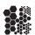 Schablone TCW Mini Hexagons 15x15 cm