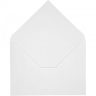 Briefumschläge Set weiß, 10 Stück, 11,5x16 cm