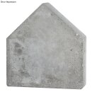 Gießform Haus 16,5 x 17,5 cm