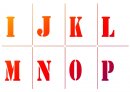 Schablonen Set Alphabet & Zahlen, 5 teilig DIN A4