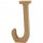 Holzbuchstabe "J" 8 cm  MDF