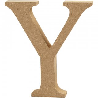 Holzbuchstabe "Y" 8 cm  MDF