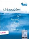 Universalblock Aquarell, Acryl, Gouache 300g 24 x 34 cm...