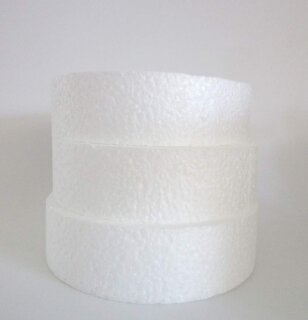 3er Set Styroporscheibe 15 x 4 cm