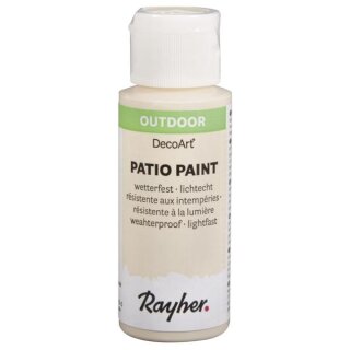 Outdoorfarbe elfenbein 59 ml Patio Paint