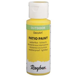 Outdoorfarbe zitrone 59 ml Patio Paint