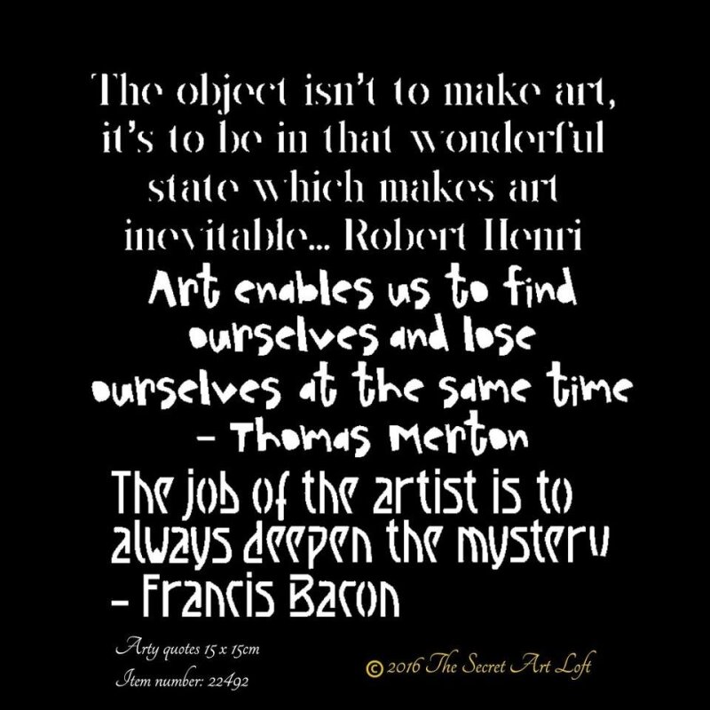 Schablonen 15x15 Script/Schriften von Powertex, 3,90