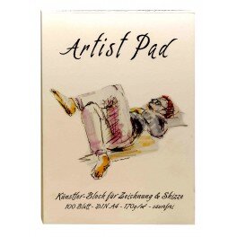 Künstler-Block 100 Blatt DIN A4 170 g Artist Pad