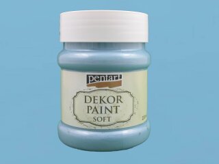 Soft Dekor Farbe Flachsblau / flax-blue 230 ml