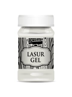 Lasur Gel 100 ml Weiß Indoor