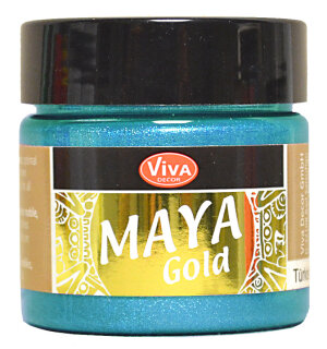 Eisblau 50 ml von Maya Gold Viva Decor