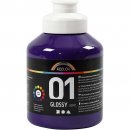 A Color Acrylfarbe Glossy violett 500 ml