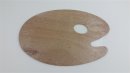 Mischpalette Holz Oval 20 x 30 cm, 3 mm