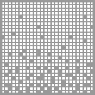 Schablone 15x15xcm Miniquadrate