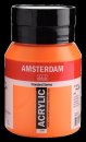 Amsterdam Acrylfarbe 500 ml Azo Orange 276