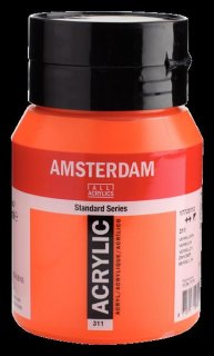 Amsterdam Acrylfarbe 500 ml Zinnober 311