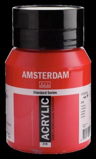 Amsterdam Acrylfarbe 500 ml Karmin 318