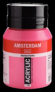 Amsterdam Acrylfarbe 500 ml Chinacridonrosa 366