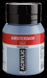 Amsterdam Acrylfarbe 500 ml Graublau 562