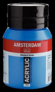 Amsterdam Acrylfarbe 500 ml Primärblau 572