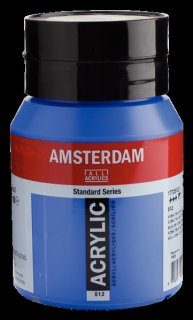 Amsterdam Acrylfarbe 500 ml Kobaltblau Ultramarin 512