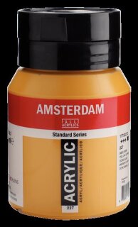 Amsterdam Acrylfarbe 500 ml gelber Ocker 227