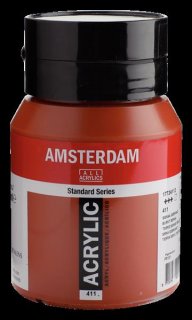 Amsterdam Acrylfarbe 500 ml Siena gebrannt 411