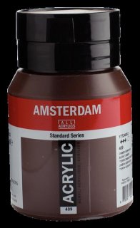Amsterdam Acrylfarbe 500 ml Umbra gebrannt 409
