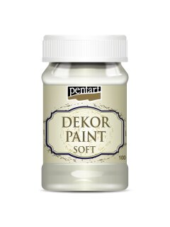 Dekor Paint Soft Shabbyfarbe Cremeweiß 100 ml