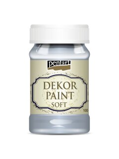 Dekor Paint Soft Shabbyfarbe Eisblau 100 ml