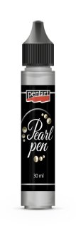 3D Perlen Pen 30 ml Silber Pentacolor