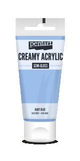 Pentart Creamy Acrylic Semi Gloss Babyblau 60 ml