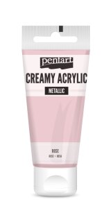Pentart Creamy Metallic 60 ml Rosè