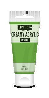 Pentart Creamy Metallic 60 ml Grün