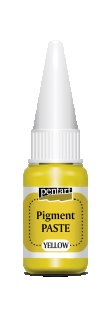 Pentart Pigmentpaste wasserlöslich gelb 20 ml