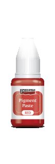 Pentart Pigmentpaste wasserlöslich rot 20 ml