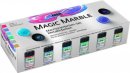 Magic Marble Marmorierfarben-Set Metallicfarben