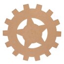 Zahnrad Nr.733 50 cm x 6 mm Sternform MDF