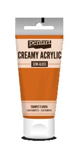 Pentart Creamy Acrylic Semi Gloss Trompetenblume 60 ml