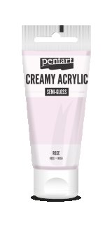 Pentart Creamy Acrylic Semi Gloss Rosa 60 ml