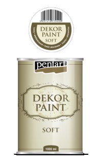 Dekor Paint Soft Shabbyfarbe Elfenbein 1 Liter