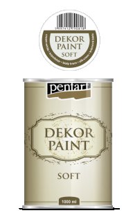 Dekor Paint Soft Shabbyfarbe Cremeweiß 1 Liter
