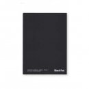 Tonzeichenpapier schwarz BLACK PAD A4 120g/m2, 20 Blatt