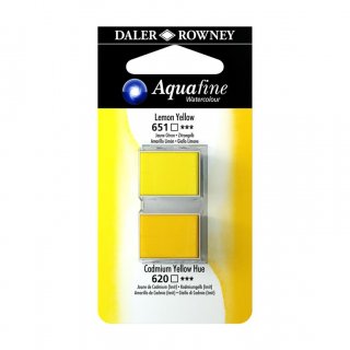 DR Aquafine Watercolour 651/620 Zitronengelb/Kadmiumgelb hell