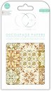Decoupage Papier "Moroccan Influences" 35 x 40 cm 3er Set